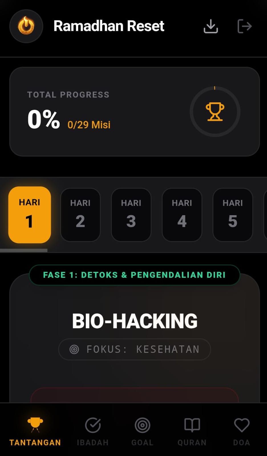 App Interface 1