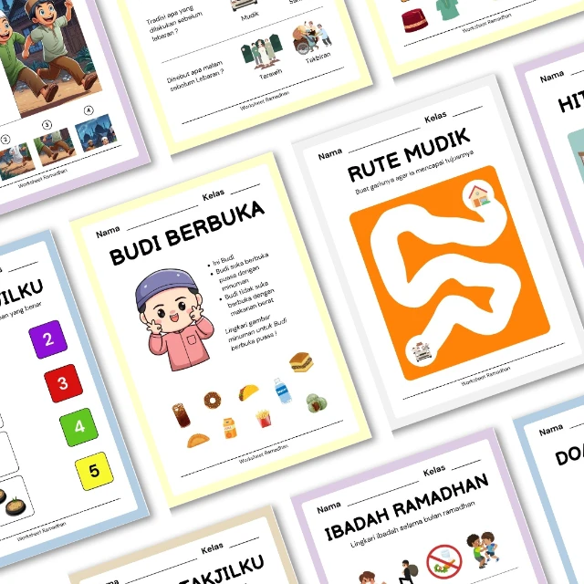 Aktivitas Menggunting dan Mencocokkan
