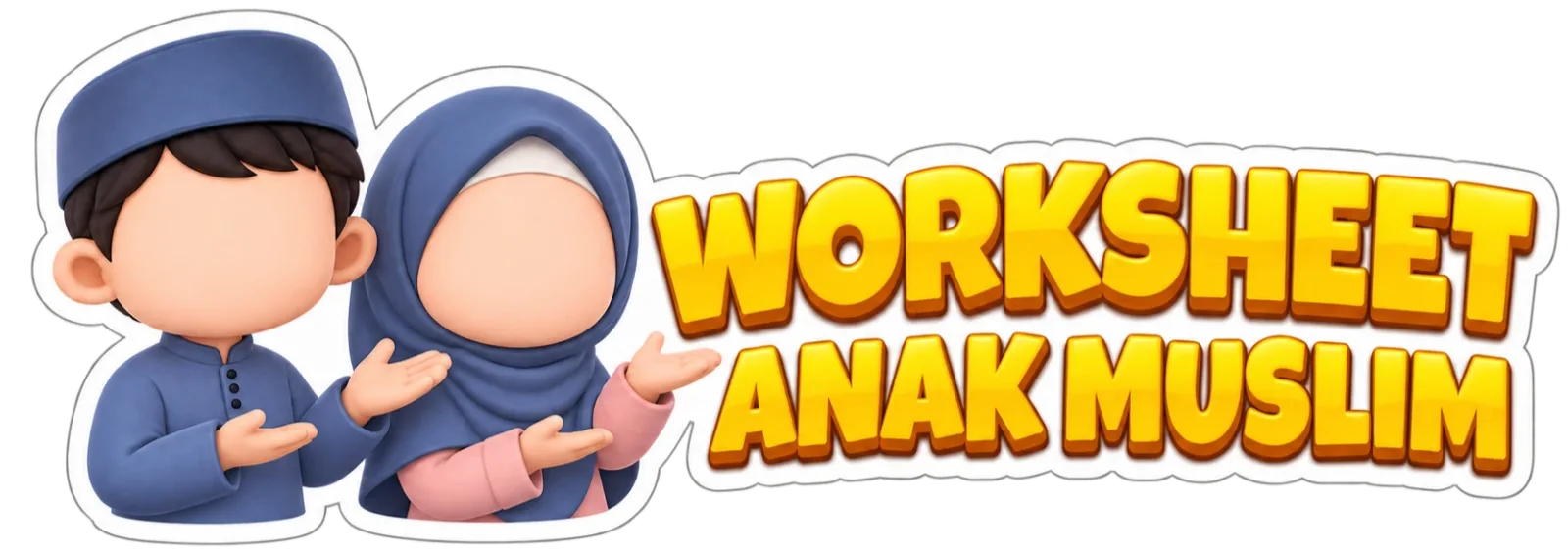 Worksheet Anak Muslim